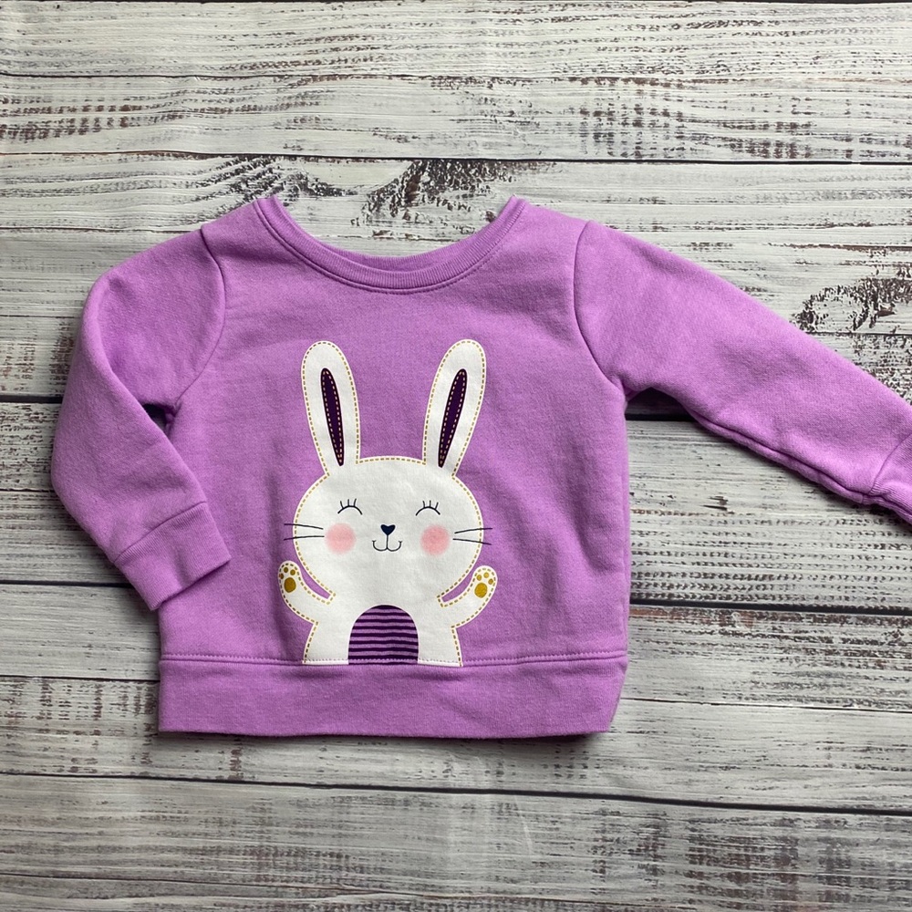 Bunny Pullover Sweater Size 12 Months